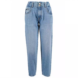 Ja Zee Blue Cotton Women Jeans