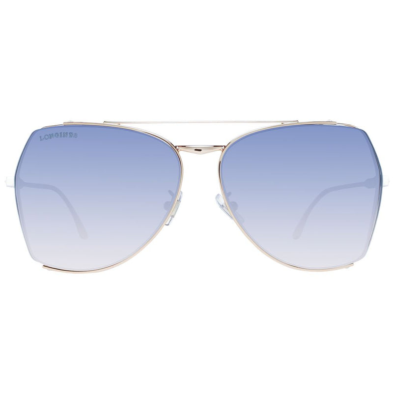 Gafas de sol Longines doradas para mujer