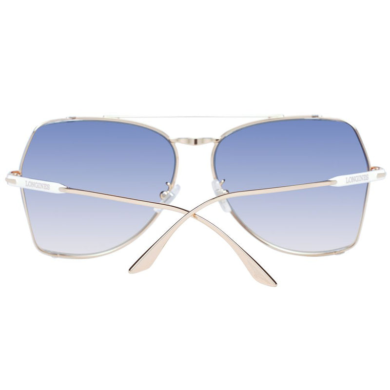 Gafas de sol Longines doradas para mujer