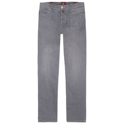 Tramarossa Gray Cotton Men's Jeans