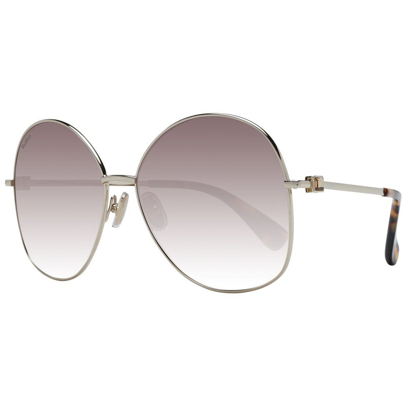 Gafas de sol Max Mara doradas para mujer