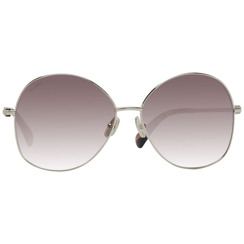 Gafas de sol Max Mara doradas para mujer