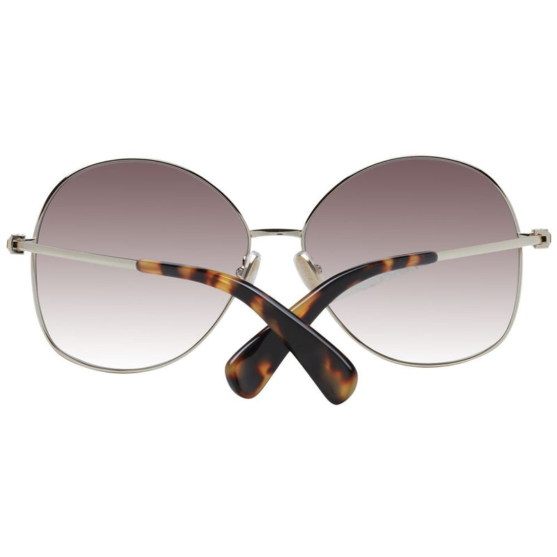 Gafas de sol Max Mara doradas para mujer