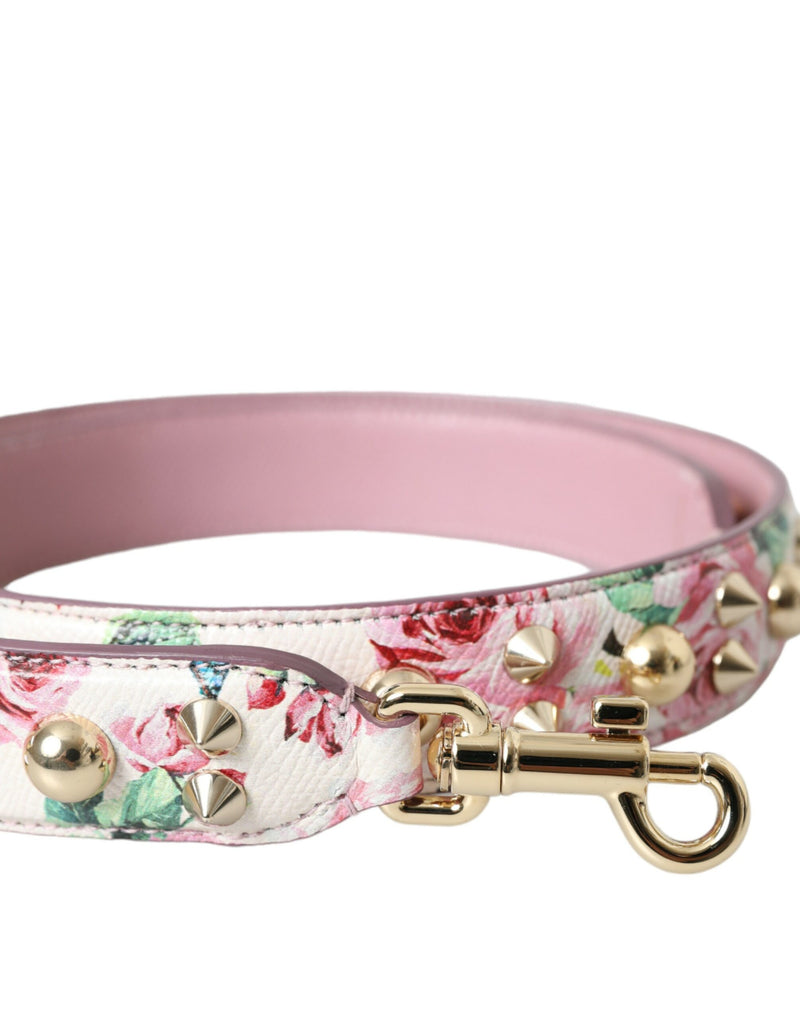 Dolce &amp; Gabbana Accesorio De Bolso Floral Rosa Correa Para El Hombro