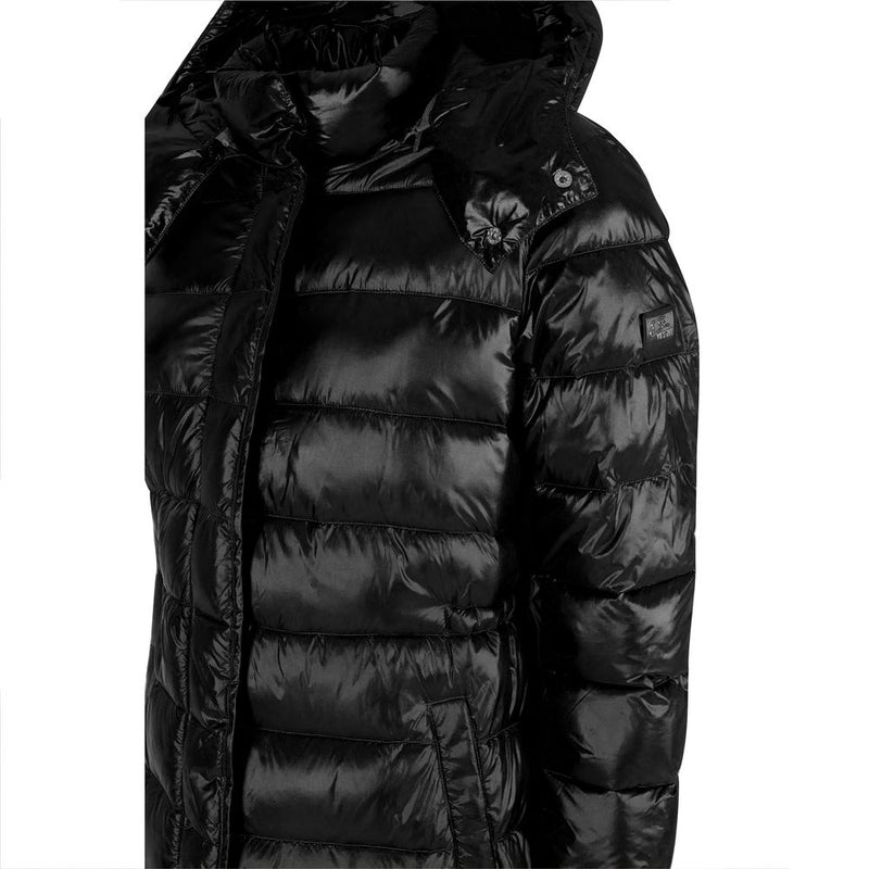 Ja Zee Black Polyamid Frauenjacke