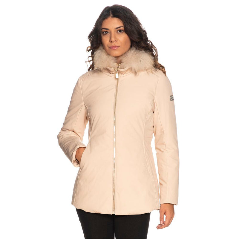 Ja Zee Beige Polyamid Frauenjacke