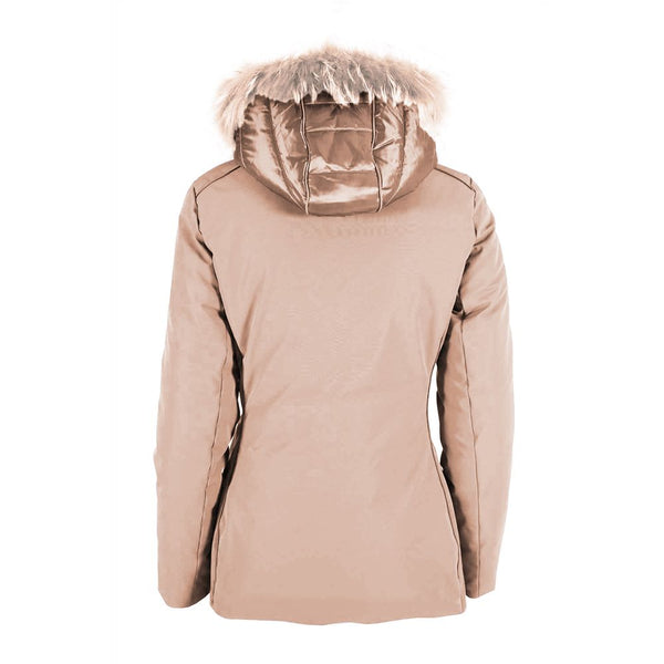 Ja Zee Beige Polyamid Frauenjacke