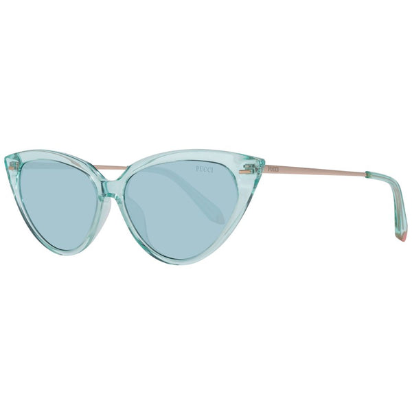 Emilio Pucci türkiser Frauen Sonnenbrille