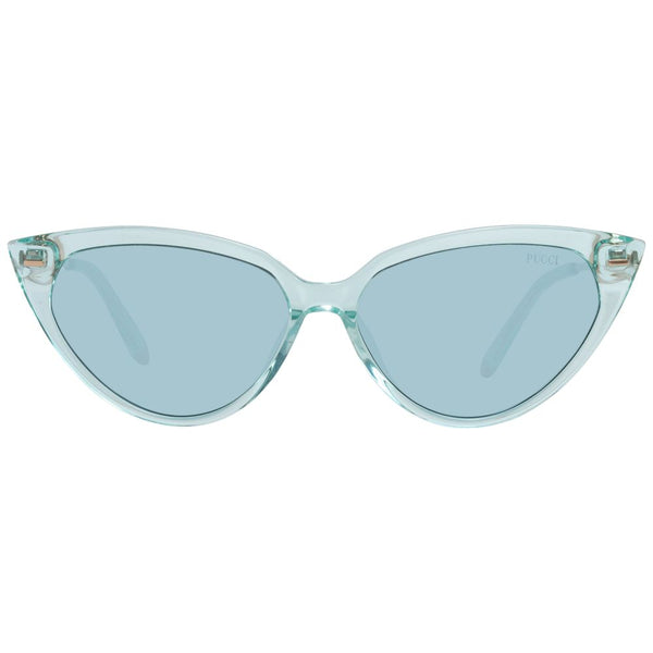 Emilio Pucci türkiser Frauen Sonnenbrille