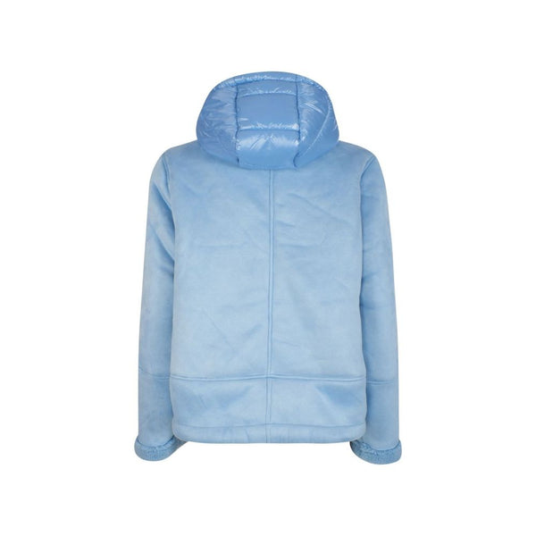 Yes Zee Light Blue Nylon Jacket