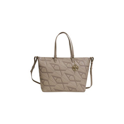 Armani Exchange Bolso de mano de polietileno beige