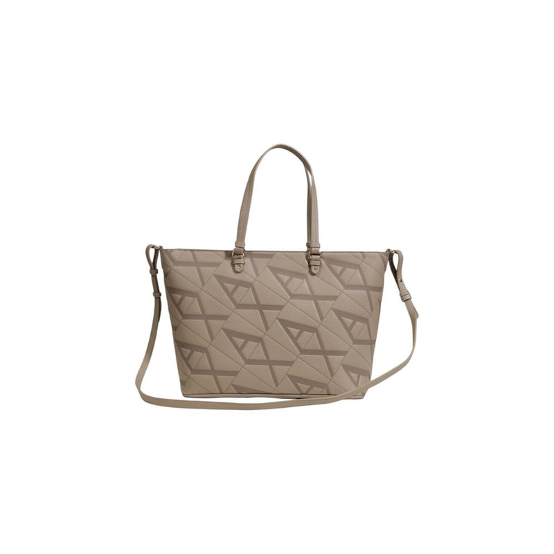 Armani Exchange Bolso de mano de polietileno beige