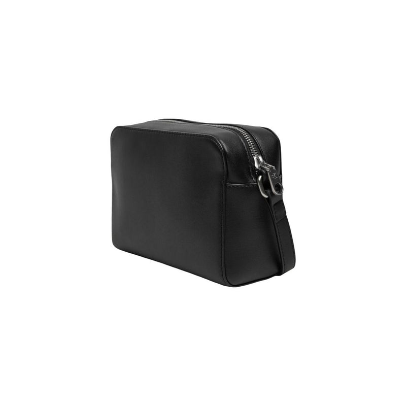 Bolso de mano de cuero sintético negro de Calvin Klein Jeans