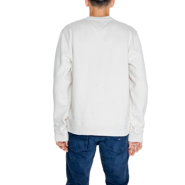 Tommy Hilfiger Jeans Beige Cotton Rigenerato Sweater