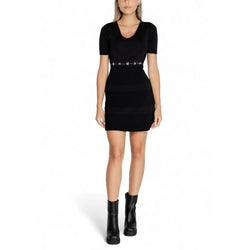 Morgan of you Black Viscose Dress