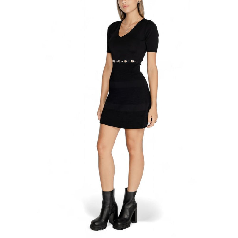 Morgan of you Black Viscose Dress