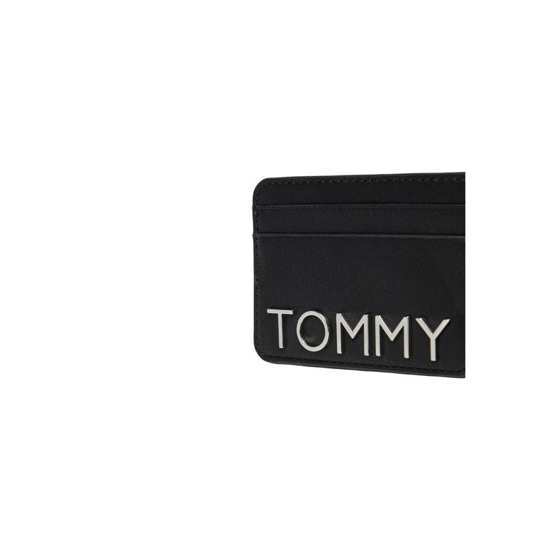 Cartera de polietileno negra Tommy Hilfiger Jeans