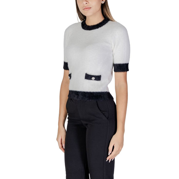 Morgan De Toi White Polyamide Sweater