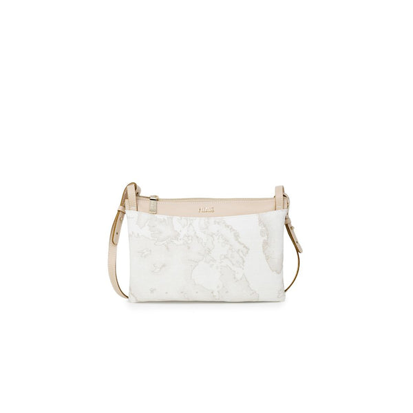 Alviero Martini Prima Classe Bolso de mano de polietileno blanco