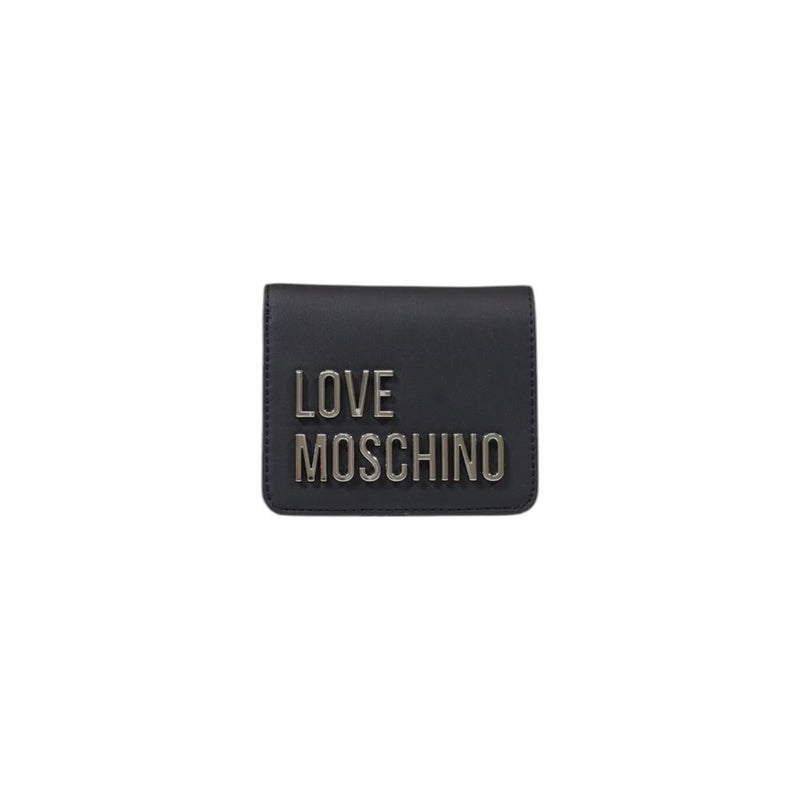 Liebe Moschino grau Polysethylen Brieftasche