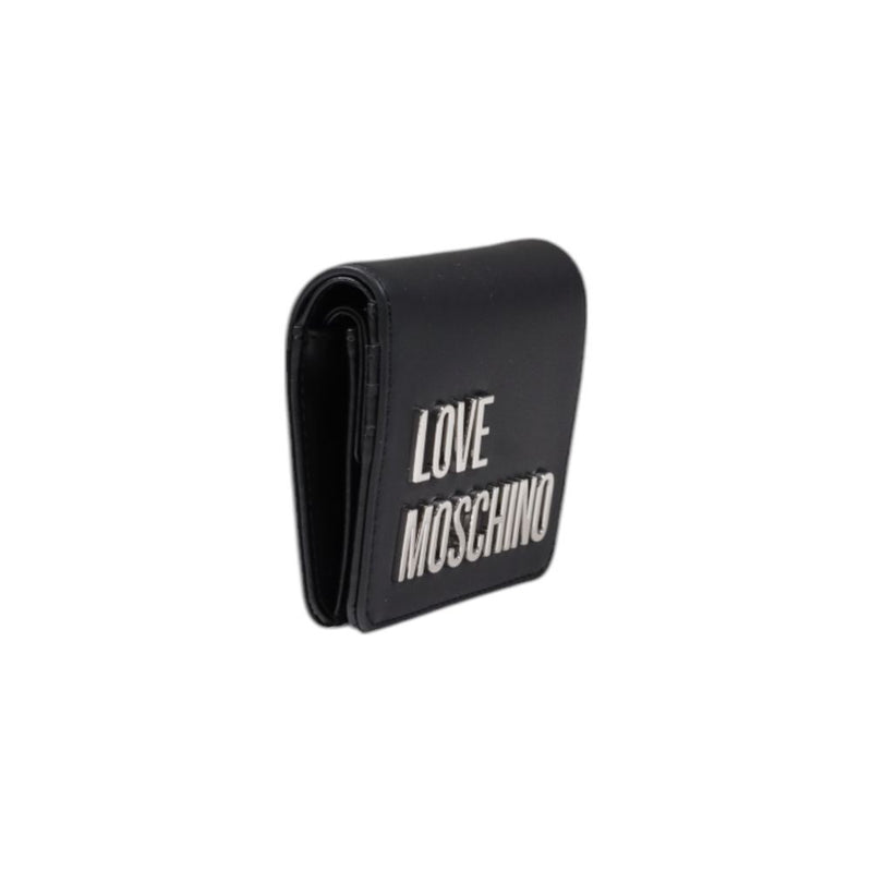 Liebe Moschino grau Polysethylen Brieftasche