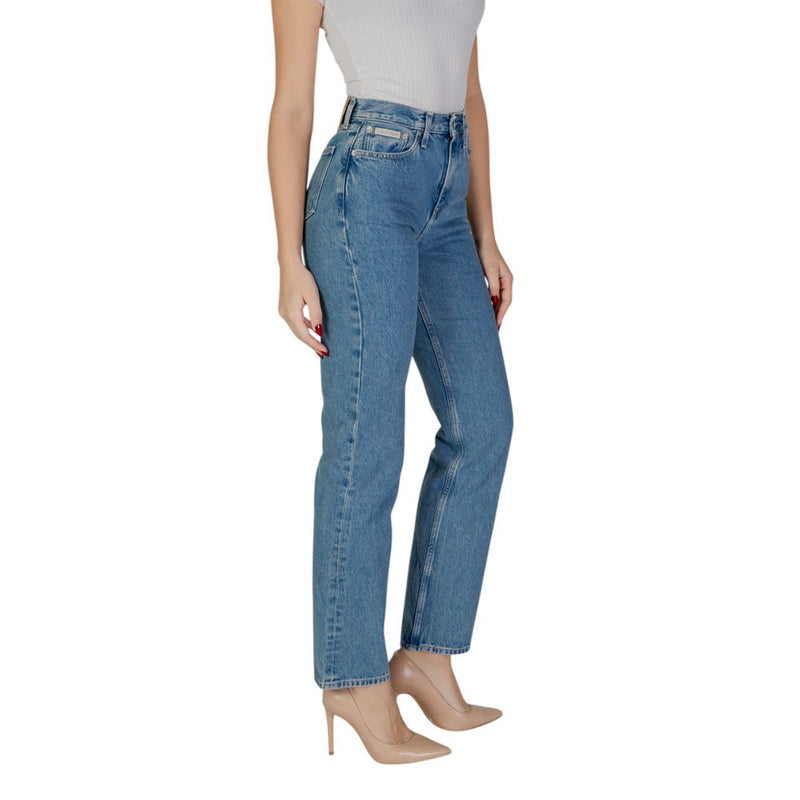 Calvin Klein Jeans Blue Cotton Jeans & Pant