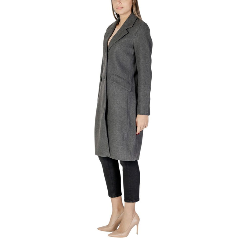 Vero Moda Grey Polyester Jacken & Mantel