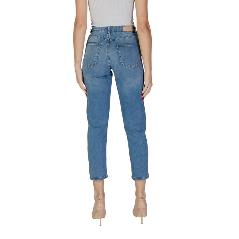 Ichi hellblaue Baumwolljeans & Pant