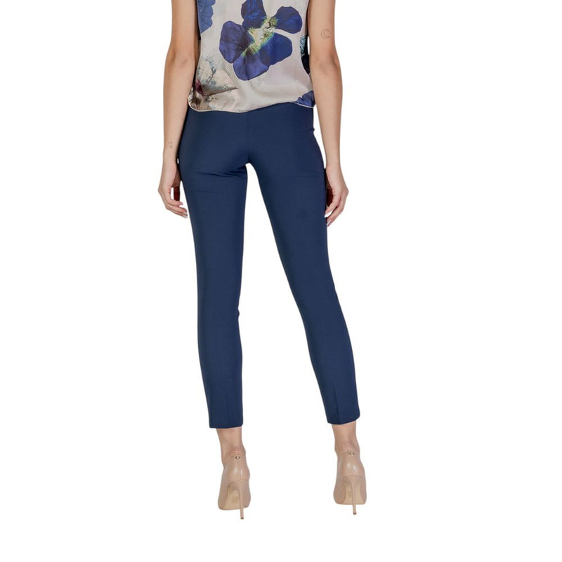 Rinascimento Blue Polyester Jeans & Pant