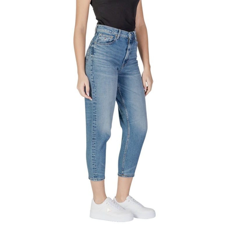 Tommy Hilfiger Jeans hellblaue Baumwoll -Rigenerato -Jeans & Pant