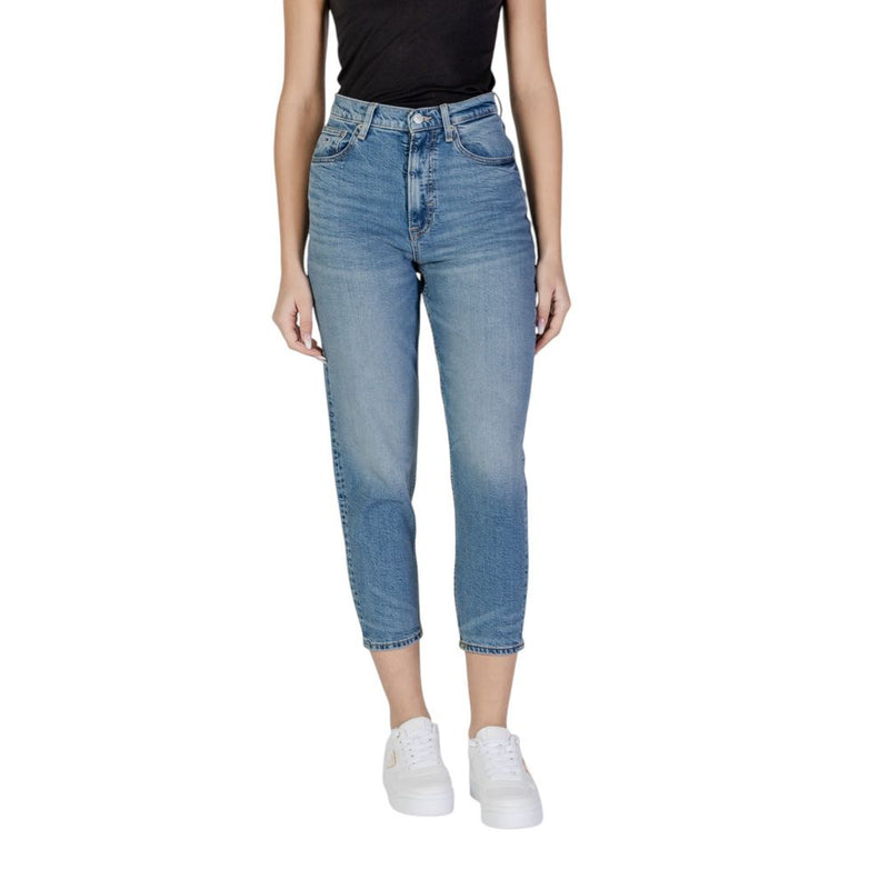 Tommy Hilfiger Jeans hellblaue Baumwoll -Rigenerato -Jeans & Pant