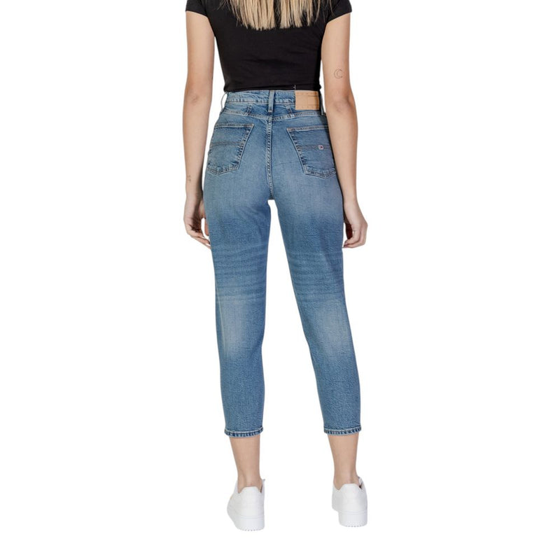 Tommy Hilfiger Jeans hellblaue Baumwoll -Rigenerato -Jeans & Pant