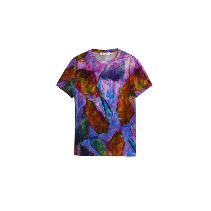 Desigual Purple Viscose Tops & T-Shirt