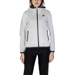 Blauer White Polyamide Jackets & Coat