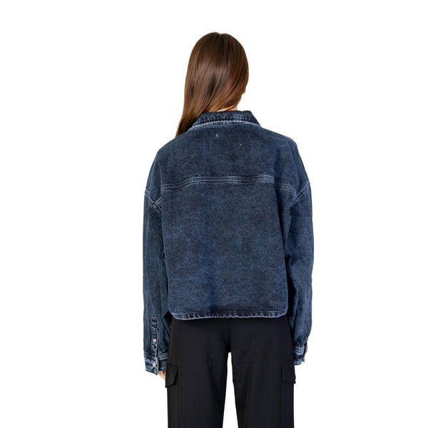 Calvin Klein Jeans Blue Recycled Cotton Jackets & Coat