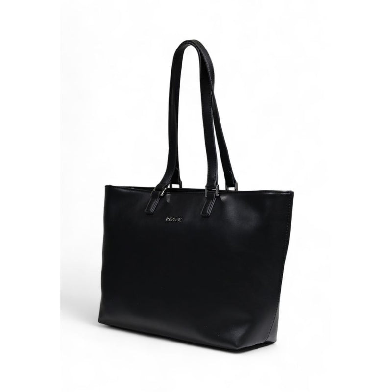 Replay black polythylene handbag