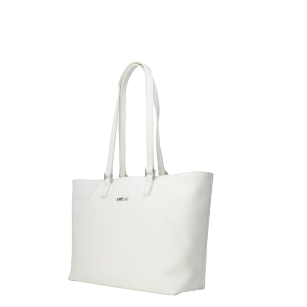 Replay white polythylene handbag