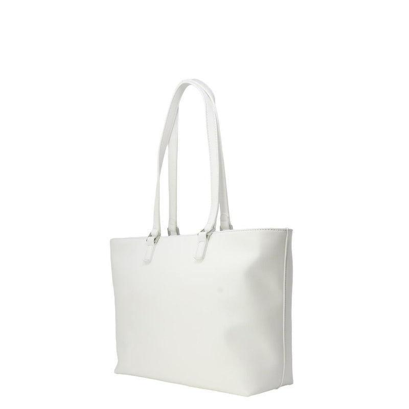 Replay white polythylene handbag