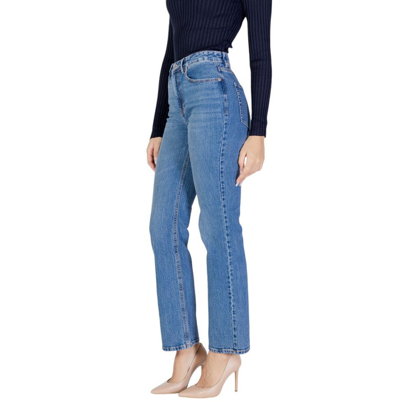 Vero Moda hellblaue Baumwolljeans & Pant