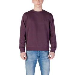 Hugo Boss Purple Cotton Sweater