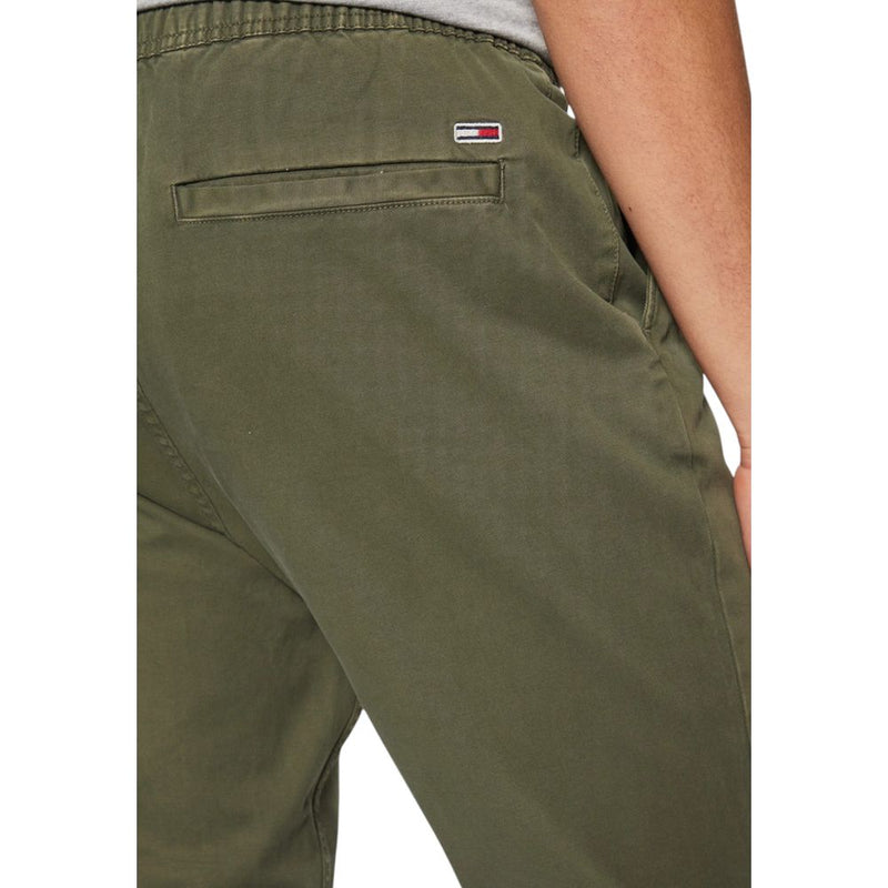 Tommy Hilfiger Jeans Green Cotton Jeans & Pant