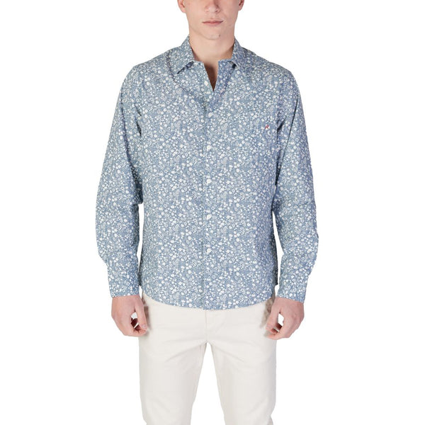 Replay Light Blue Cotton Shirt