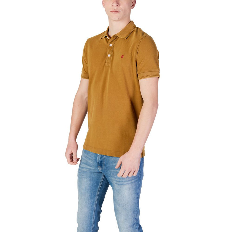 Replay Bronze Cotton Polo Shirt