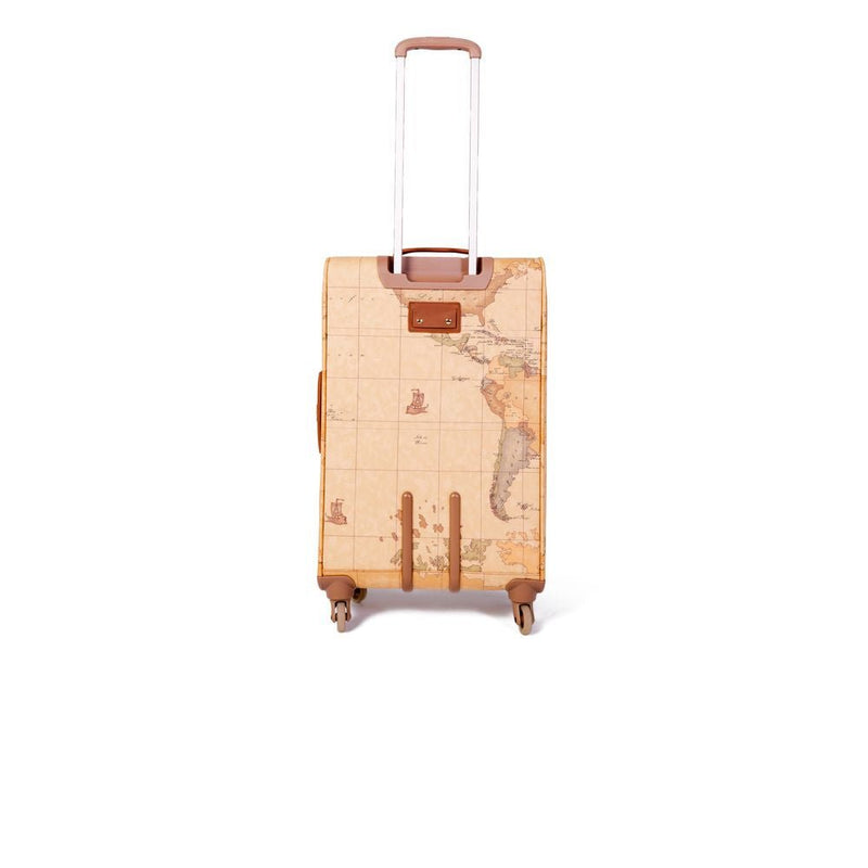 Alviero Martini Prima Classe Beige Cotton Luggage And Travel - Sandy Store ByNet